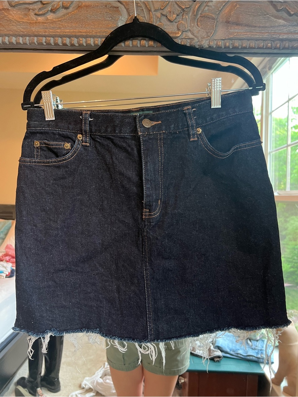 Ralph Lauren Denim Mini Skirt